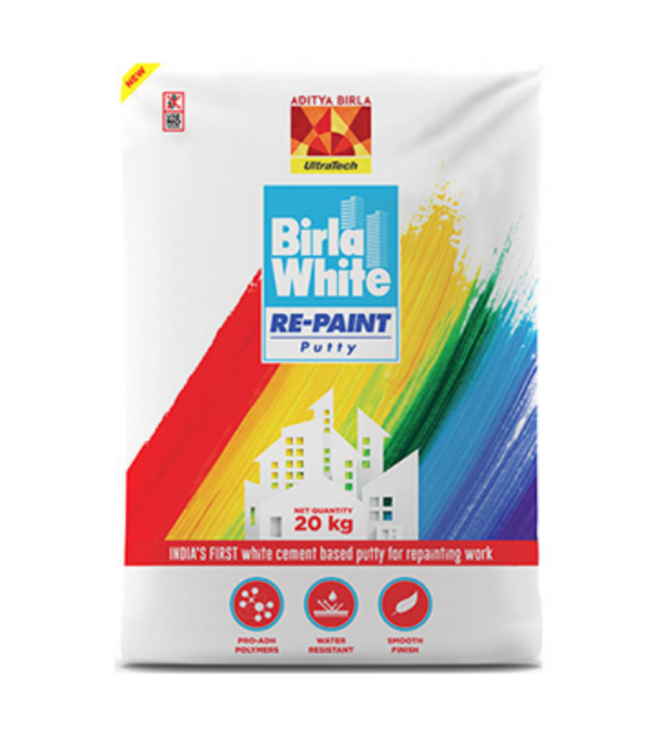 adura paint emporium birla opus Re-paint putty