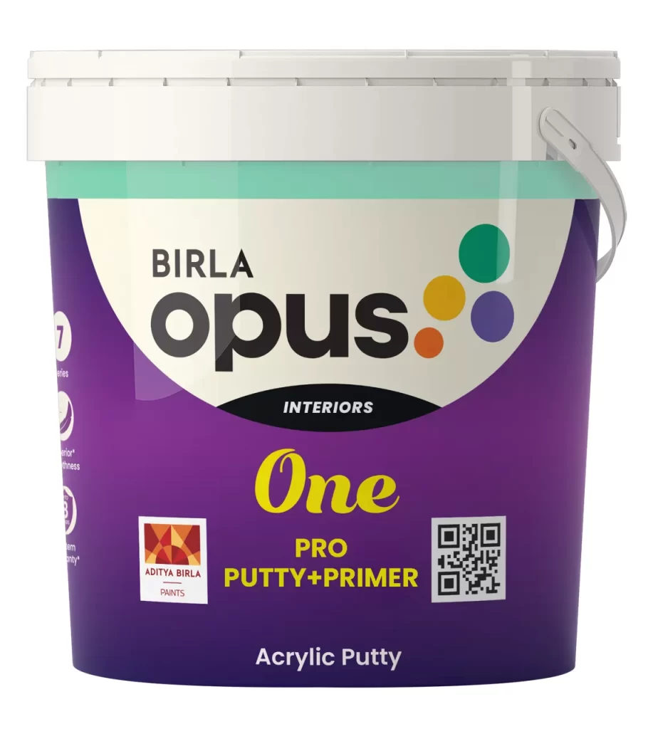 adura paint emporium birla opus one pro putty + primer